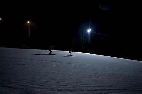 Ski by night - Monte Lussari